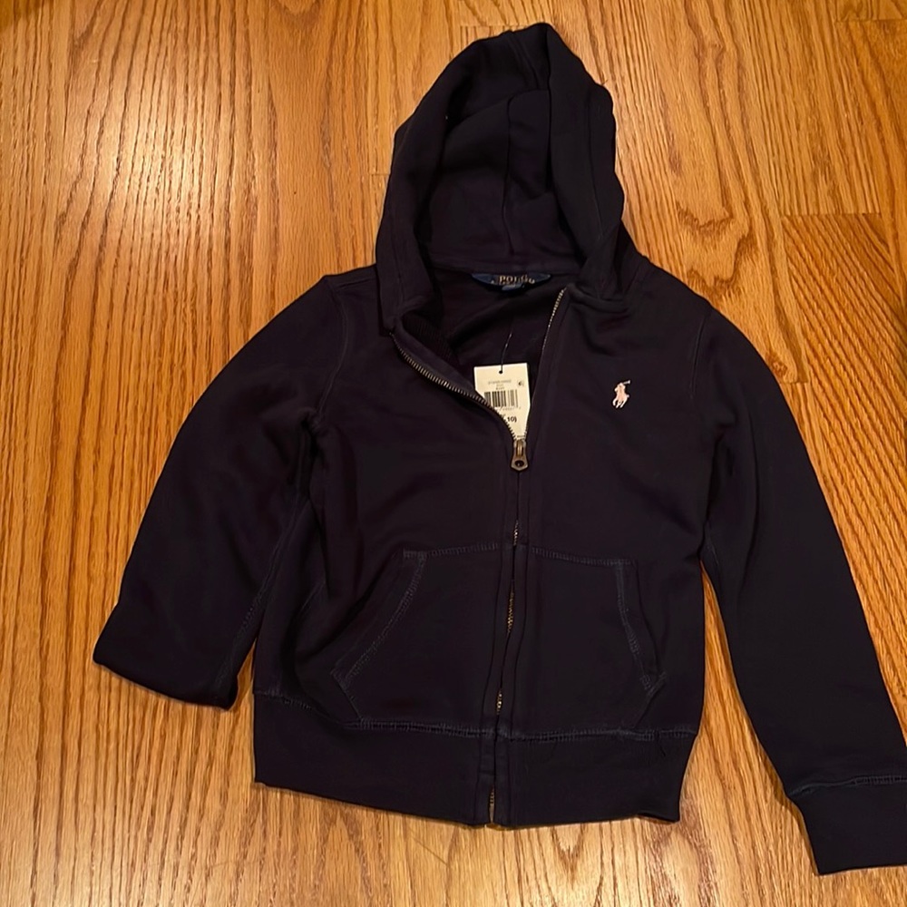 Polo Zip Up Hoodie